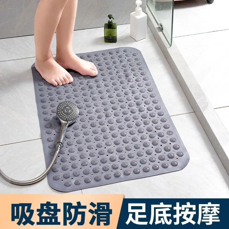 加厚浴室防滑垫淋浴易干按摩脚垫